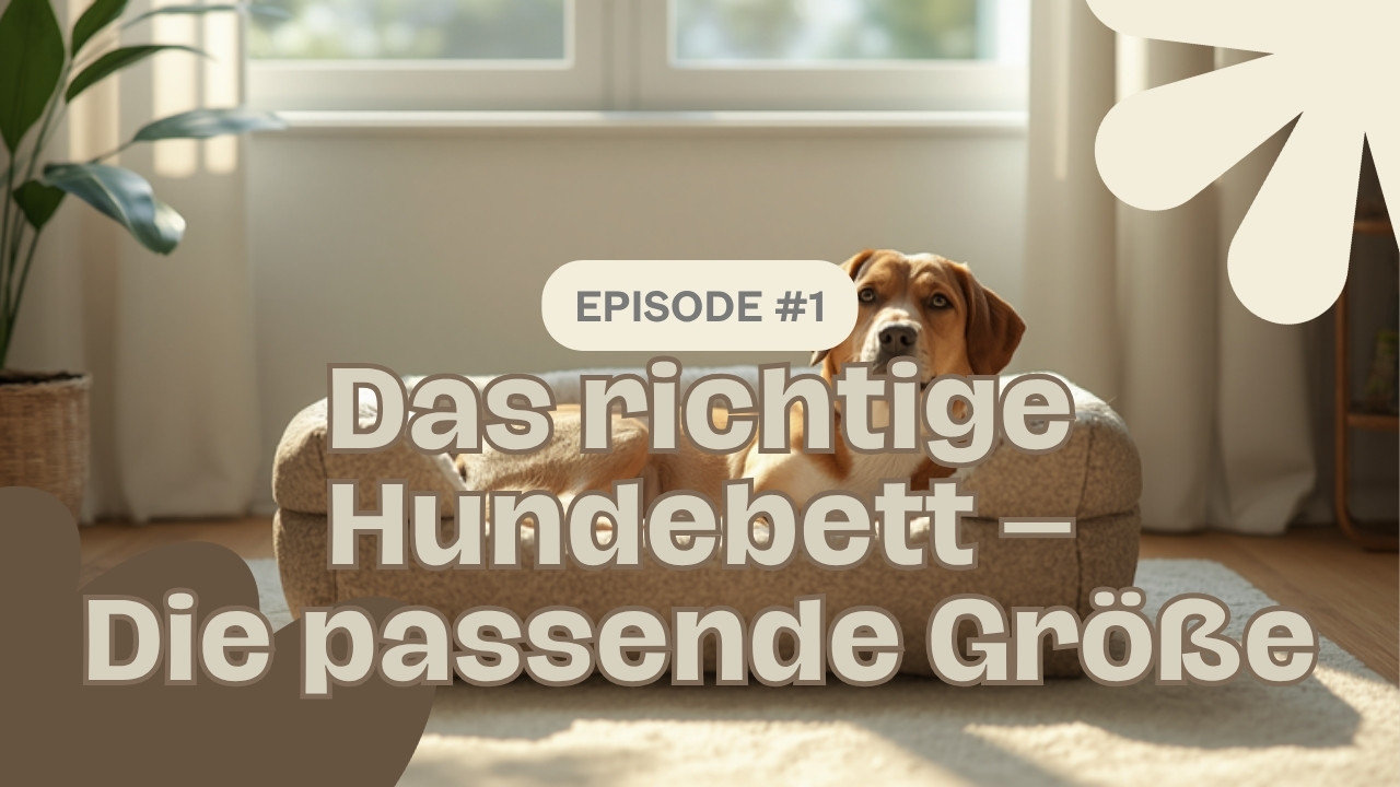 Hundebett und Körbchen: Welcher Schlafplatz für welche Größe?