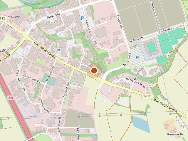 Lage von Tierheim Ingolstadt auf der Karte